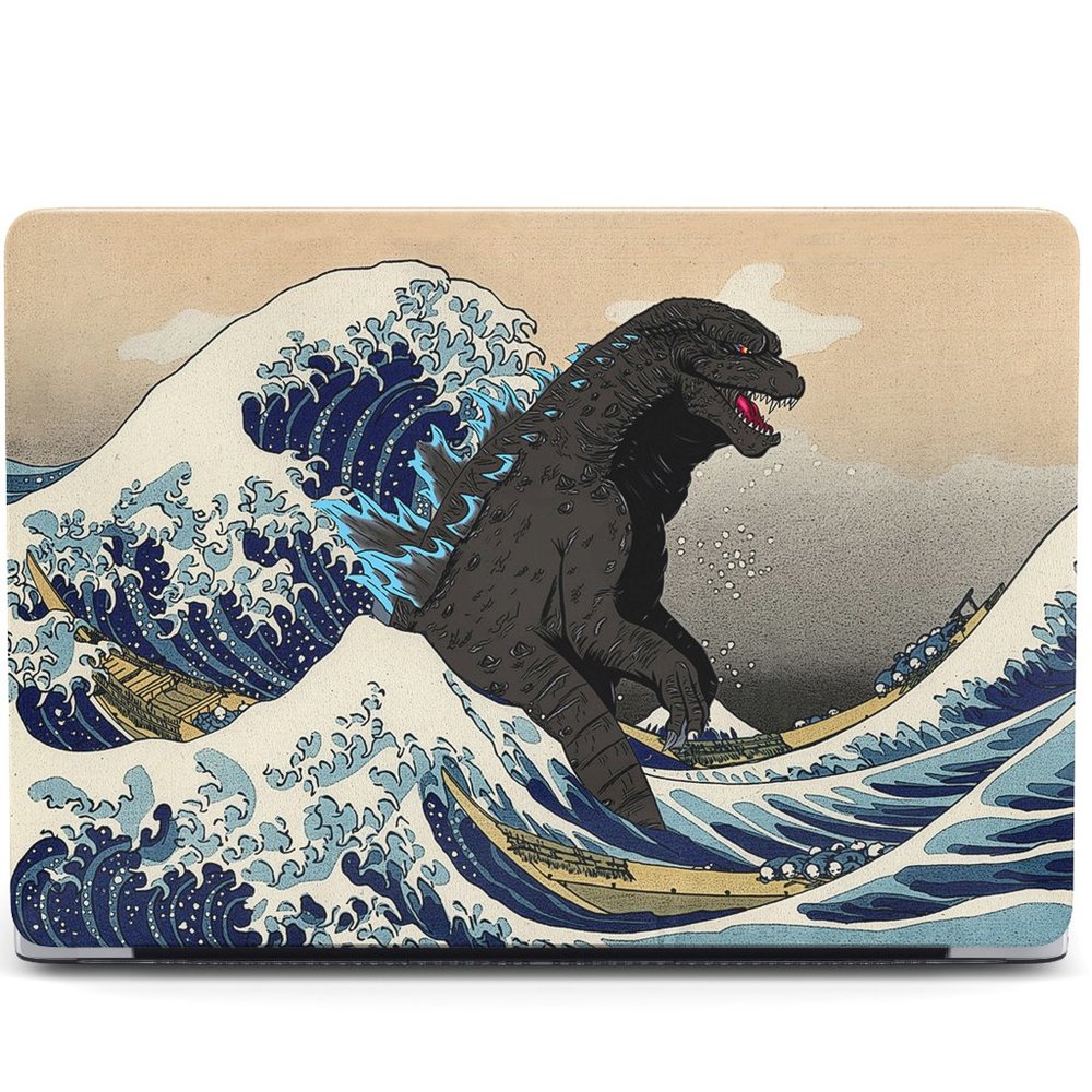 The Great Wave off Kanagawa Art case for apple MacBook All Generations Air Pro